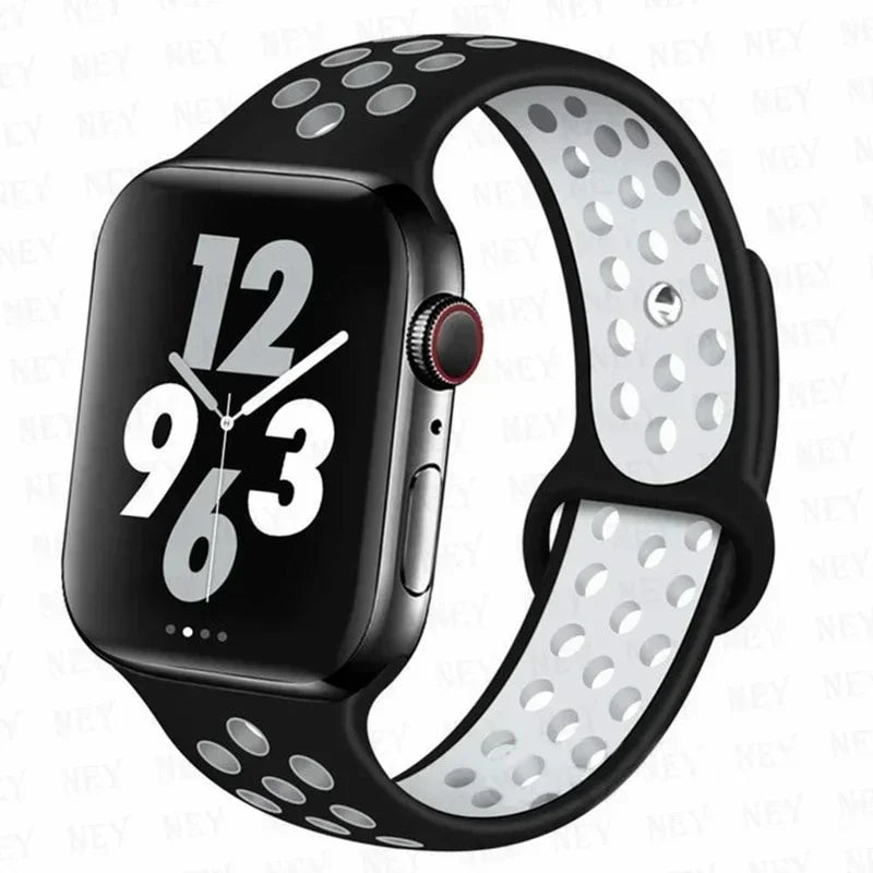 Silicone Sport Straps For Apple Watch Band 45mm 44mm Ultra2 49mm 38/40mm 41mm 42mm Pride Bracelet iWatch Series 8 7 6 4 5 3 9 SE