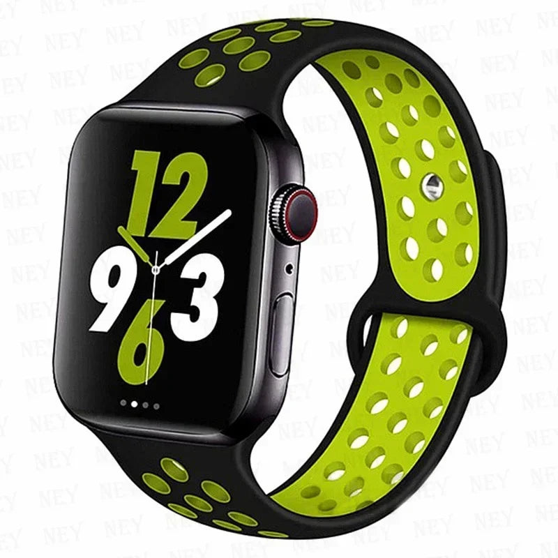 Silicone Sport Straps For Apple Watch Band 45mm 44mm Ultra2 49mm 38/40mm 41mm 42mm Pride Bracelet iWatch Series 8 7 6 4 5 3 9 SE
