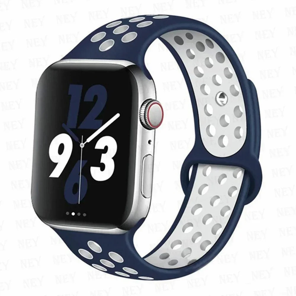 Silicone Sport Straps For Apple Watch Band 45mm 44mm Ultra2 49mm 38/40mm 41mm 42mm Pride Bracelet iWatch Series 8 7 6 4 5 3 9 SE
