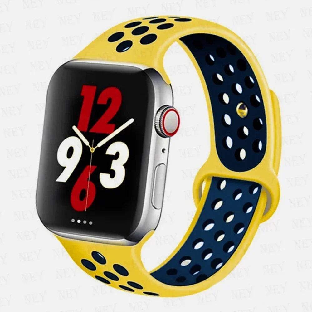 Silicone Sport Straps For Apple Watch Band 45mm 44mm Ultra2 49mm 38/40mm 41mm 42mm Pride Bracelet iWatch Series 8 7 6 4 5 3 9 SE