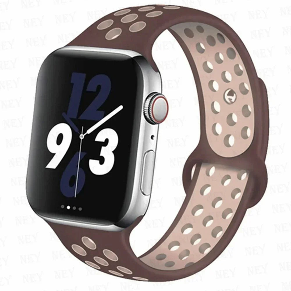 Silicone Sport Straps For Apple Watch Band 45mm 44mm Ultra2 49mm 38/40mm 41mm 42mm Pride Bracelet iWatch Series 8 7 6 4 5 3 9 SE