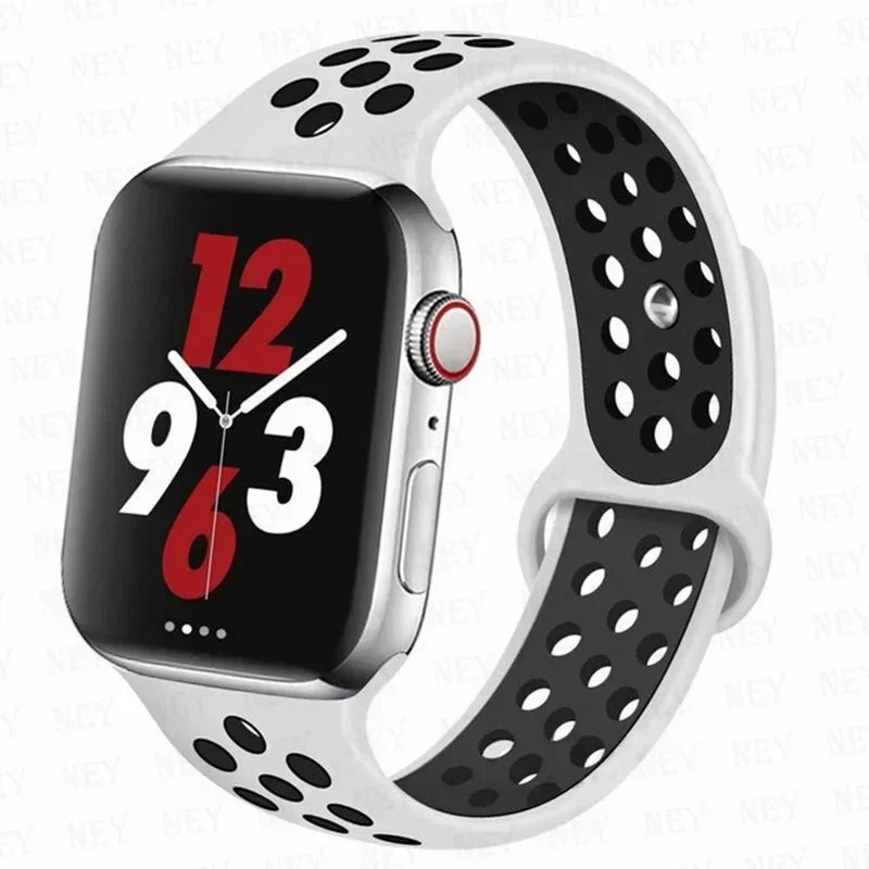 Silicone Sport Straps For Apple Watch Band 45mm 44mm Ultra2 49mm 38/40mm 41mm 42mm Pride Bracelet iWatch Series 8 7 6 4 5 3 9 SE