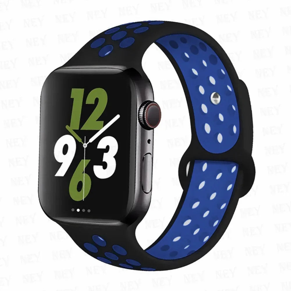 Silicone Sport Straps For Apple Watch Band 45mm 44mm Ultra2 49mm 38/40mm 41mm 42mm Pride Bracelet iWatch Series 8 7 6 4 5 3 9 SE