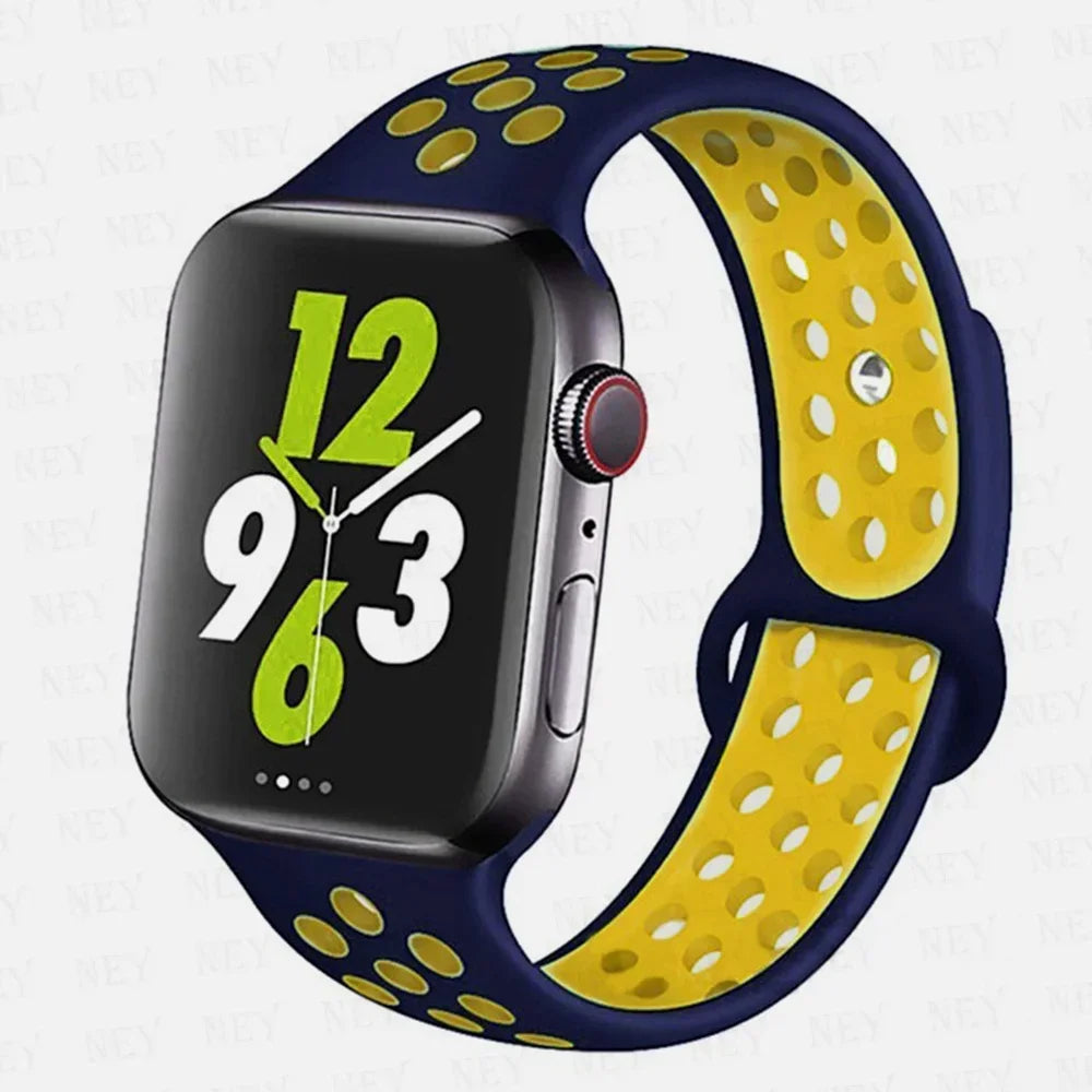 Silicone Sport Straps For Apple Watch Band 45mm 44mm Ultra2 49mm 38/40mm 41mm 42mm Pride Bracelet iWatch Series 8 7 6 4 5 3 9 SE