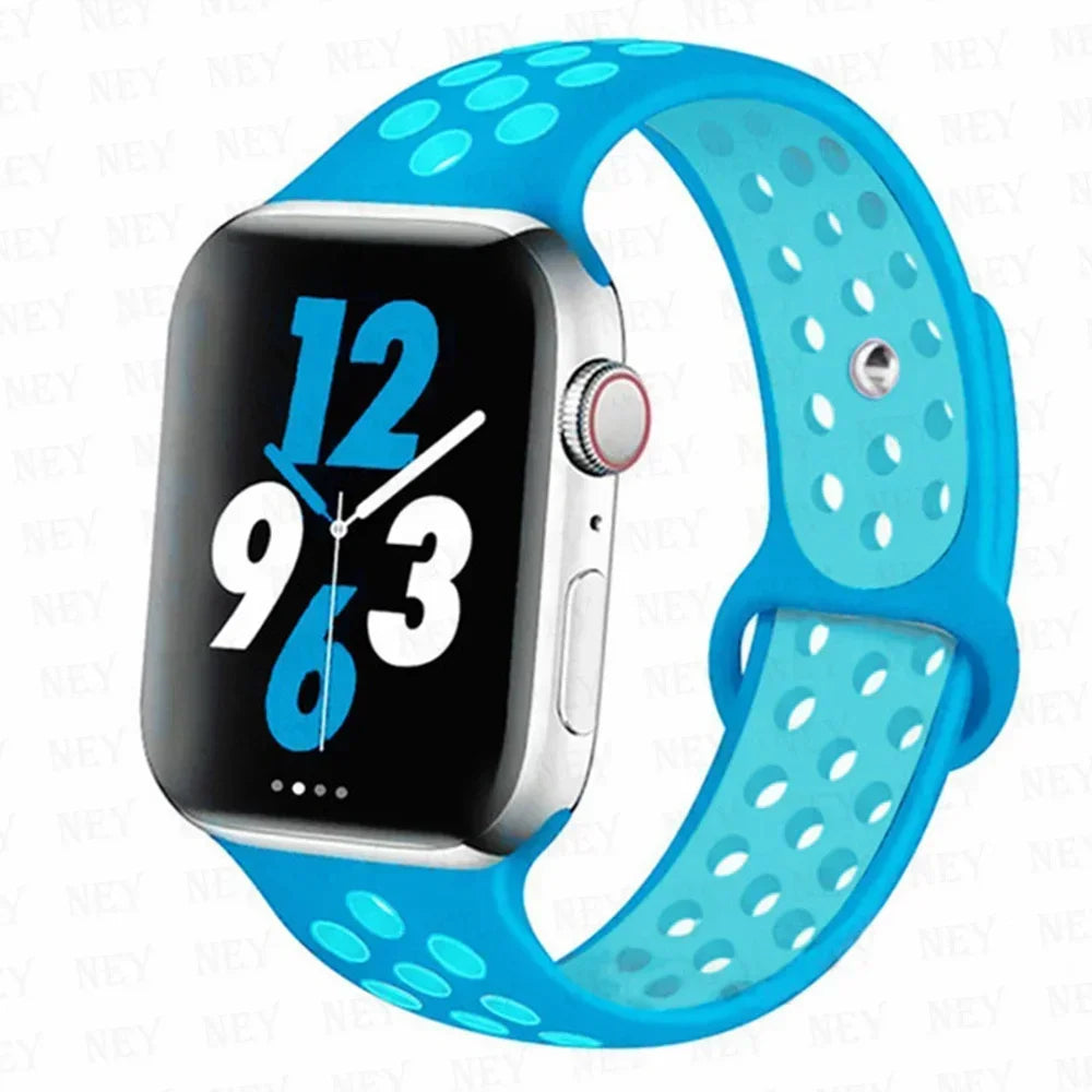 Silicone Sport Straps For Apple Watch Band 45mm 44mm Ultra2 49mm 38/40mm 41mm 42mm Pride Bracelet iWatch Series 8 7 6 4 5 3 9 SE