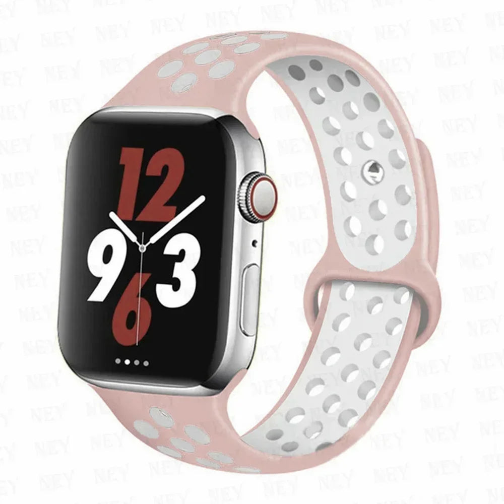 Silicone Sport Straps For Apple Watch Band 45mm 44mm Ultra2 49mm 38/40mm 41mm 42mm Pride Bracelet iWatch Series 8 7 6 4 5 3 9 SE